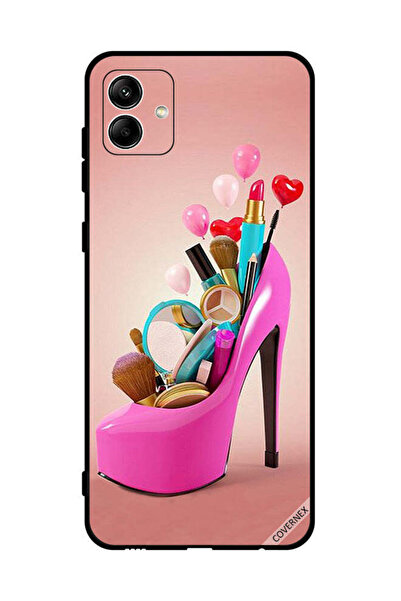 Covernex غطاء حماية لهاتف سامسونج جالاكسي A04 4G حذاء مع أدوات مكياج