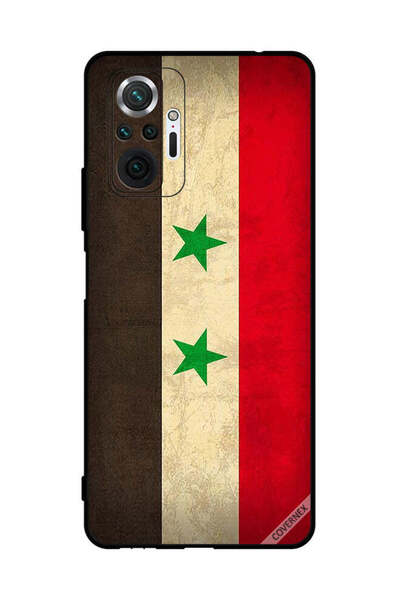 Covernex غطاء حماية لهاتف شاومي ريدمي نوت 10 برو علم سوريا