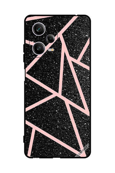 Covernex غطاء حماية لهاتف شاومي ريدمي نوت 12 برو بنمط جليتر ومسارات