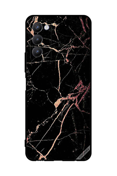 Covernex غطاء حماية لهاتف تكنو كامون 18 بنمط رخامي