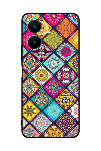 Covernex غطاء حماية لهاتف فيفو Y22 بنمط ماندالا إسلامي