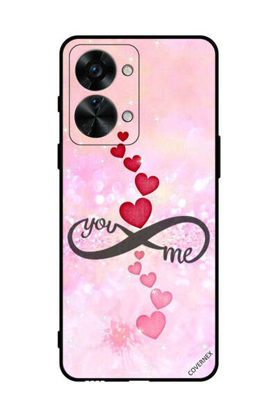 Covernex غطاء حماية لهاتف OnePlus NORD 2T Hearts You Infinity Me
