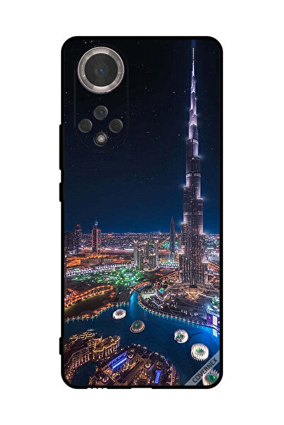 Covernex غطاء حماية لهاتف Honor 50 Night View Of Downtown