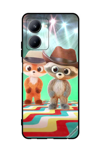 Covernex غطاء حماية لهاتف Realme C33 Rabbits