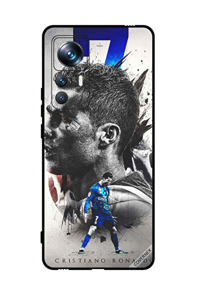 Covernex غطاء حماية لهاتف شاومي 12T Pro بخلفية كريستيانو رونالدو
