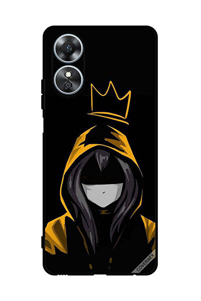 Covernex غطاء حماية لهاتف Oppo A17 - فن فتاة الملكة