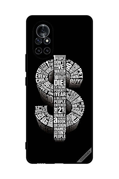 Covernex غطاء حماية لهاتف هواوي نوفا 8 5G بطبعة دولار الخط