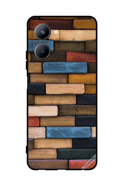 Covernex غطاء حماية خشبي لهاتف Realme C33