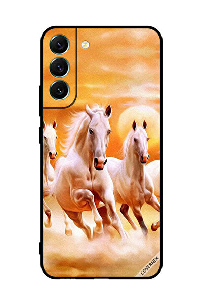 Covernex غطاء حماية لهاتف سامسونج S22+ 5G - خيول تركض