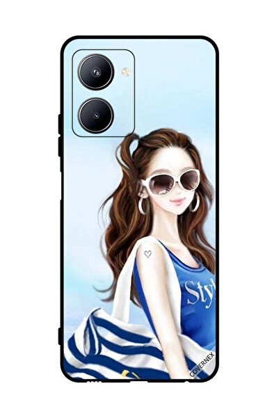 Covernex غطاء حماية لهاتف Realme C33 بتصميم قميص