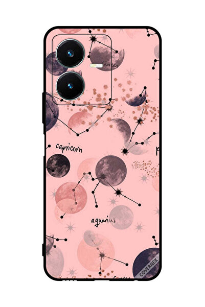 Covernex غطاء حماية لهاتف Vivo Y22s برسومات الباستيل لأبراج الأبراج