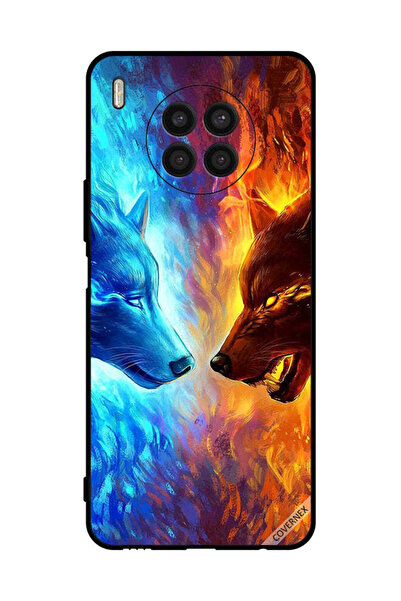 Covernex غطاء حماية لهاتف Honor 50 Lite - ذئب الماء والنار