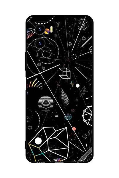 Covernex غطاء حماية لهاتف فيفو Y15s بأشكال هندسية