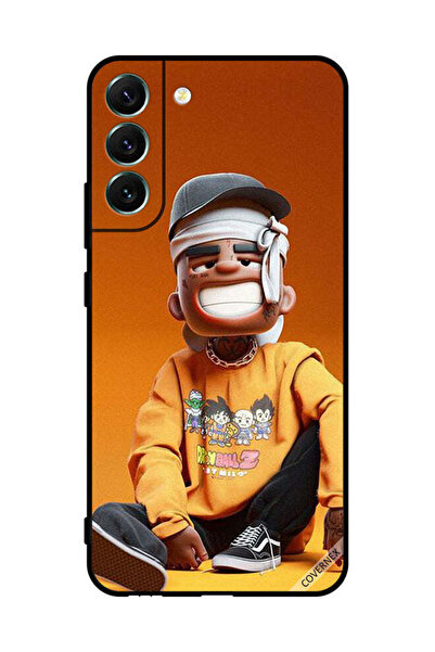 Covernex غطاء حماية لهاتف سامسونج S22+ 5G، رسم فتى متعب مصاب