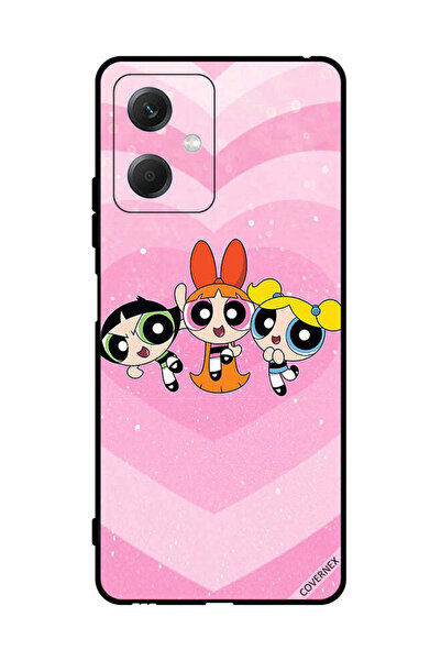 Covernex غطاء حماية لهاتف شاومي ريدمي نوت 12 - رسوم متحركة للفتيات القويات