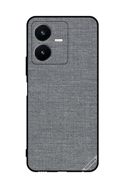 Covernex غطاء حماية لهاتف Vivo Y22s بنمط قماشي