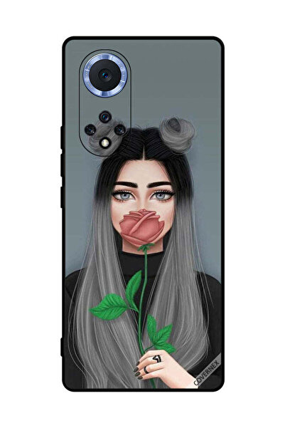 Covernex غطاء حماية لهاتف Honor 50 Pro مع رسمة فتاة لطيفة