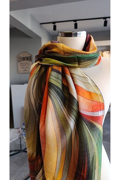 La Boutique Eşarp La Bouti̇que 100% Bamboo Summer Series Shal