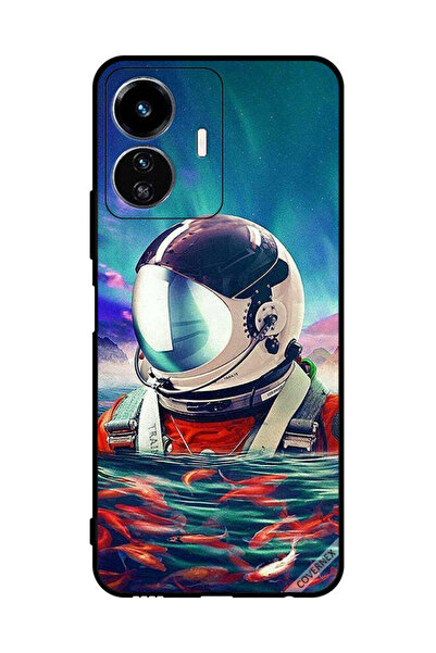 Covernex غطاء حماية لهاتف فيفو Y77 رائد فضاء بألوان أسماك البحر