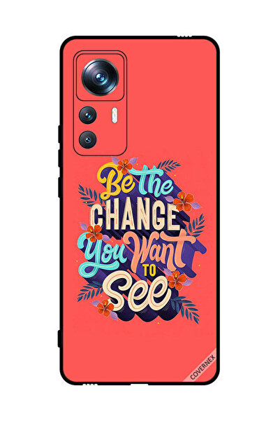 Covernex غطاء حماية لهاتف Xiaomi 12T Pro كن التغيير الذي تريد رؤيته