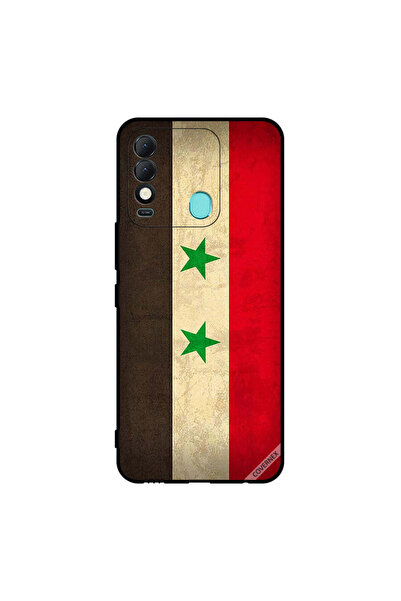 Covernex غطاء حماية لهاتف تكنو سبارك 8 - علم سوريا
