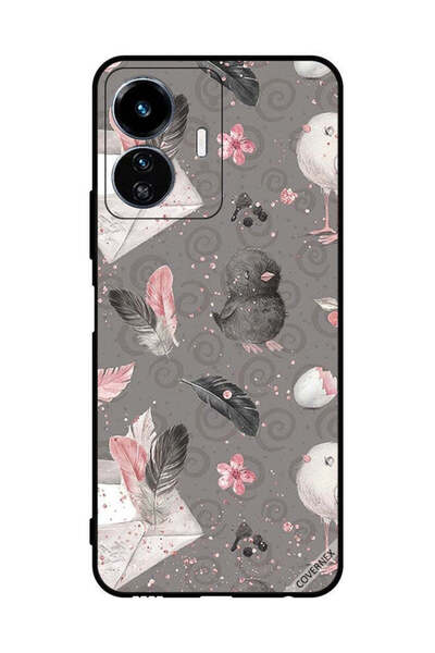 Covernex غطاء حماية لهاتف فيفو Y77e - ريش وفراخ