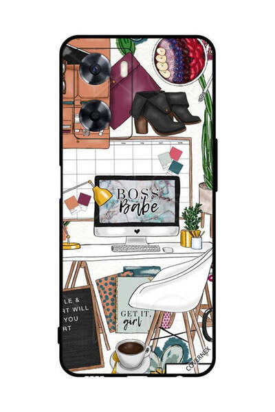Covernex Protective Case Cover For Oppo A57s Boss Babe Art Clip