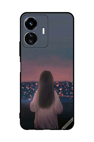Covernex غطاء حماية لهاتف فيفو Y77 - فتاة واقفة