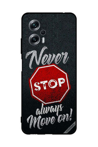 Covernex غطاء حماية لهاتف شاومي ريدمي نوت 11T برو، لا تتوقف أبدًا، تحرك دائمًا