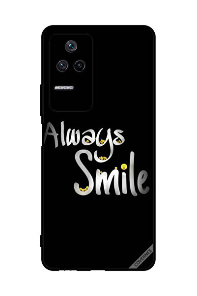 Covernex غطاء حماية لهاتف شاومي بوكو F4 5G - ابتسم دائمًا