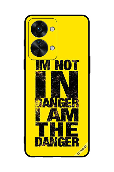 Covernex غطاء حماية لهاتف OnePlus NORD 2T أنا لست في خطر أنا الخطر