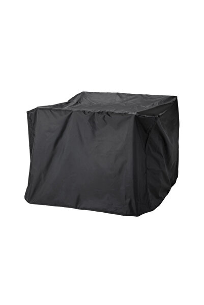 IKEA غطاء أثاث خارجي من TOSTERÖ أسود، 145x145 سم،