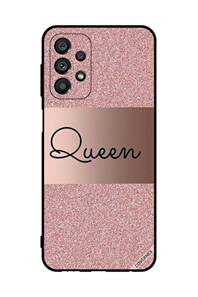 Covernex Protective Case Cover For Samsung Galaxy A23 5G Queen Glitters Backg...