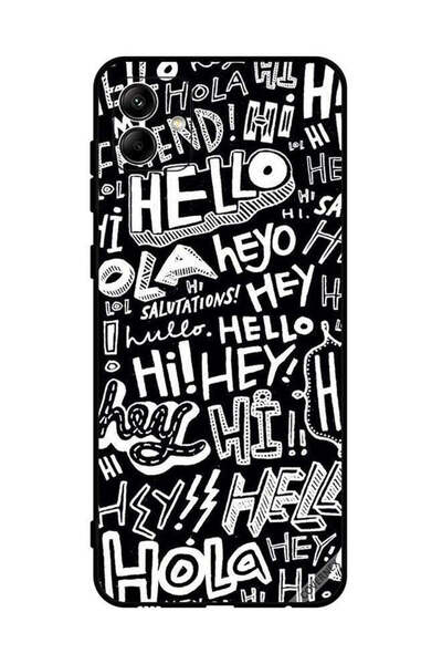 Covernex Protective Case Cover For Samsung Galaxy A04 4G Hi Hello Tags