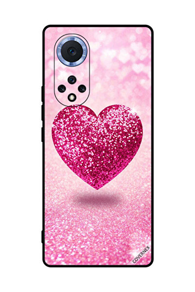 Covernex غطاء حماية لهاتف Honor 50 Pro بتصميم قلب لامع