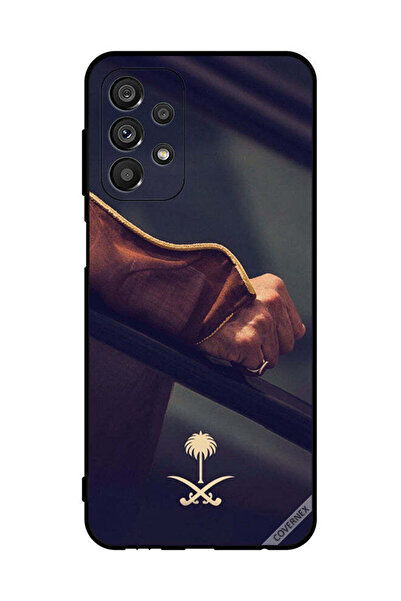 Covernex غطاء حماية لهاتف سامسونج جالاكسي A23 5G مع شعار المملكة العربية السع...