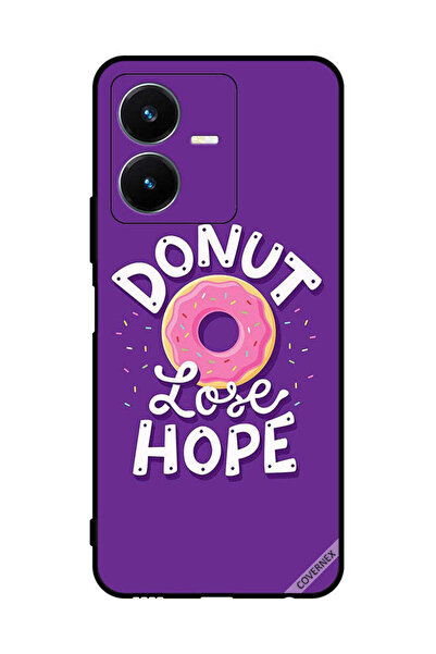 Covernex Protective Case Cover For Vivo Y22s Donut Lose Hope Wallpaper