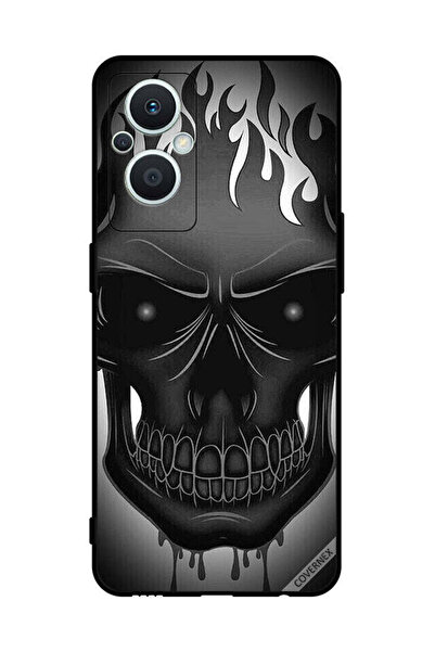 Covernex غطاء حماية لهاتف Oppo Reno 7 Z برسومات جمجمة