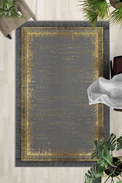 Monnhein Covor lavabil cu bază anti-alunecare – Covor modern cu imprimare dig...