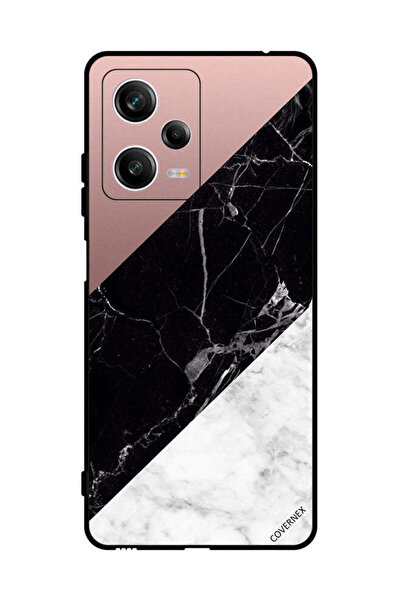 Covernex غطاء حماية لهاتف شاومي ريدمي نوت 12 برو بنمط مزيج من الرخام والبساطة