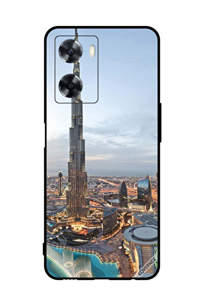 Covernex غطاء حماية لهاتف Oppo A57s منظر جميل لوسط مدينة دبي