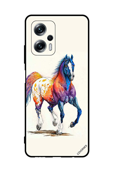 Covernex غطاء حماية لهاتف Xiaomi Poco X4 GT - حصان ملون