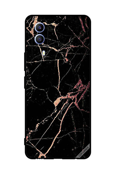 Covernex غطاء حماية لهاتف vivo T1x بنمط رخامي