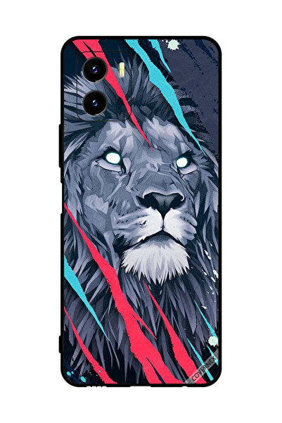 Covernex غطاء حماية لهاتف vivo Y15s مع رسمة الأسد الملك