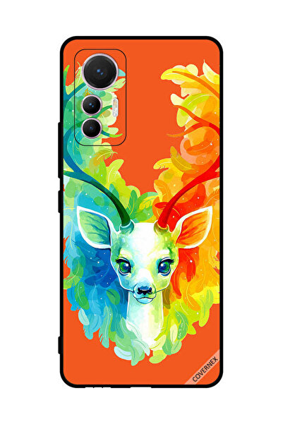 Covernex غطاء حماية لهاتف شاومي 12 لايت - غزال ملون