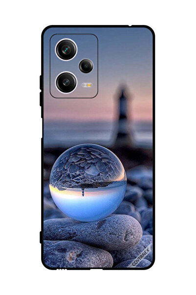 Covernex غطاء حماية لهاتف شاومي ريدمي نوت 12 برو، تصوير رائع للطبيعة في زجاج ...