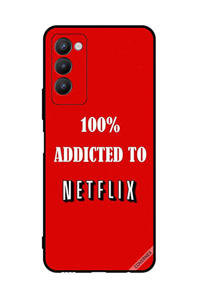 Covernex غطاء حماية لهاتف تكنو كامون 18 بي، مدمن على نتفليكس بنسبة 100%