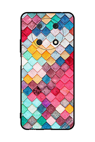 Covernex غطاء حماية لهاتف هواوي نوفا واي 90 بنمط مربع ماسي