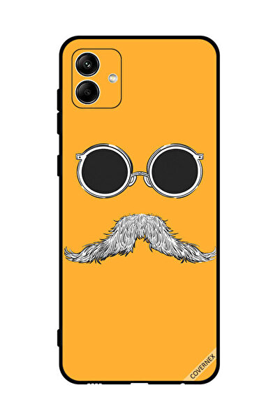 Covernex غطاء حماية لهاتف سامسونج جالاكسي A04 4G برسومات نظارات وشارب