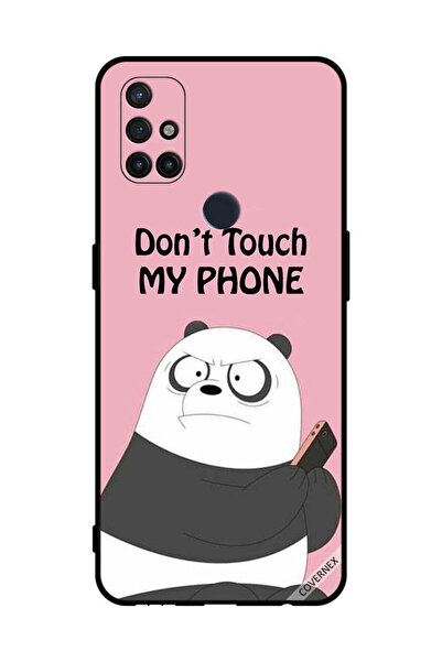 Covernex غطاء حماية لهاتف OnePlus Nord N10 5G مطبوع عليه عبارة Dont Touch My ...